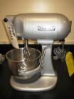 Used- Hobart Mixer, Model N50. Stainless steel construction, 5 quart capacity bowl with beater, serial# 99-219-80.