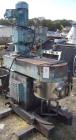 Used Inoue double planetary mixer, model PLM-V-50-V, stainless steel. Approximately 15 gallon. Driven by a 3.7 kw, 3/60/460 volt motor. Includes an 18 1/2