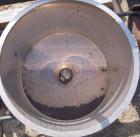 Used Inoue double planetary mixer, model PLM-V-50-V, stainless steel. Approximately 15 gallon. Driven by a 3.7 kw, 3/60/460 volt motor. Includes an 18 1/2