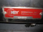 Used Key High Shear Granulating Mixer, Model KG5, Stainless Steel. (3) Bowls, top mounted chopper, on base. Serial# J1-2902.