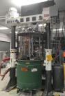Used Myers Dual Shaft Vacuum Mixer, Model V550AH-20-30-1539. The mix cans measure 44