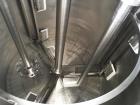 Used Myers Dual Shaft Vacuum Mixer, Model V550AH-20-30-1539. The mix cans measure 44