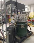 Used Myers Dual Shaft Vacuum Mixer, Model V550AH-20-30-1539. The mix cans measure 44