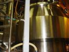 Used Niro Fielder High Shear Granulating Mixer, Model PMA-1200, 316 stainless steel construction, 50 kw DC main impeller, 0-140 rpm, 22/15 kw DC chopper, 3600/1800 rpm, jacketed bowl rated 2 bar at 8...