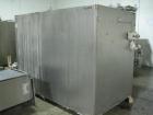 Used Niro Fielder High Shear Granulating Mixer, Model PMA-1200, 316 stainless steel construction, 50 kw DC main impeller, 0-140 rpm, 22/15 kw DC chopper, 3600/1800 rpm, jacketed bowl rated 2 bar at 8...
