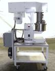 Used Premier Mill Prem-A-Mix ESD Dual Shaft Disperser, model ESD/1/2, 316 stainless steel. 2 Gallon working capacity, 2-3/4 total. Stainless steel jacketed mixing can 10-1/2
