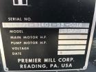 Used Premier Mill Dual Shaft Vacuum Mixer, 2 Gallon. Model ESD/V-2/1