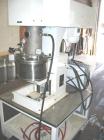 USED: Premier model ESD/V-2/1 two gallon dual shaft vacuum mixer withcan (similar to Ross PVM-2). Sanitary stainless steel construction,2.7 gallon total capacity, 1.5-2 gallon working capacity, stain...