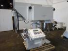 Used Premier Mill Triple Shaft Hidrobot Planetary Mixer, Model MPVDV-360. Approximately 96 gallon total capacity. 304 stainless steel contact parts. With (3) jacketed mix cans, each approx. 31 