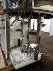 Used Premier Mill Triple Shaft Hidrobot Planetary Mixer, Model MPVDV-360. Approximately 96 gallon total capacity. 304 stainless steel contact parts. With (3) jacketed mix cans, each approx. 31 