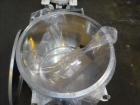 Used Premier Mill Triple Shaft Hidrobot Planetary Mixer, Model MPVDV-360. Approximately 96 gallon total capacity. 304 stainless steel contact parts. With (3) jacketed mix cans, each approx. 31 