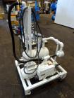 Used Premier Mill Triple Shaft Hidrobot Planetary Mixer, Model MPVDV-360. Approximately 96 gallon total capacity. 304 stainless steel contact parts. With (3) jacketed mix cans, each approx. 31 