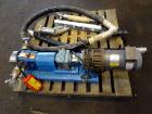 Used Premier Mill Triple Shaft Hidrobot Planetary Mixer, Model MPVDV-360. Approximately 96 gallon total capacity. 304 stainless steel contact parts. With (3) jacketed mix cans, each approx. 31 