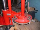 USED: Premier Mill Paragon twin shaft mixer. Carbon steel construction50 liter (13.2 gallon) capacity. Slow speed impeller is infinitelyvariable 0 to 150 rpm. Hi speed impeller is construction of 304...