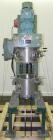 Used Premier Vacuum Double Planetary Mixer, Model PLM 15, 304 Stainless Steel. Mixing capacity 11 liter (2.91 gallon), 15 liter (3.96 gallon) total. Orbital speed 8.5 to 34.1 rpm. 304 Stainless steel...
