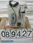 Used Premier Lab Size Vacuum Double Planetary Mixer, Model PLM 1.5, 316 stainless steel. Mixing capacity 1.40 liter (0.38 gallon), total 1.73 liter (0.46 gallon). Orbital speed 12-47 rpm, stirrers 33...