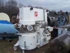 USED: Premier model PLM-360 planetary mixer. 100 gallon capacity, 360 liter, stainless steel construction. Double planetary blade design. Varispeed drive, 460 volt. Has a provision for a scraper blad...
