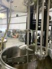 Used- Ross Planetary Mixer, Model: 400 liter vessel, 316L Stainless Steel. 400L (105 Gal) working capacity. Approximately 32...