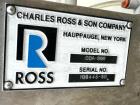Used ROSS CDA-300 Dual Shaft Vacuum Mixer with High Shear Disperser and Sweep Agitator – 300 Gallon Jacketed Mixing System