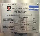 Used ROSS CDA-300 Dual Shaft Vacuum Mixer with High Shear Disperser and Sweep Agitator – 300 Gallon Jacketed Mixing System