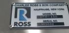 Used Ross 150 Gallon Stainless Steel Double Planetary Mixer
