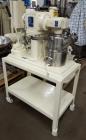 Used Ross Double Planetary Mixer, Model LDM-1. 1 gallon capacity, vacuum. Stainless steel construction, stainless steel jacketed mix can with stainless steel jacket. Hydraulic lift, driven by 1 hp, 1...