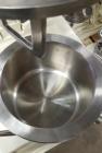 Used Ross Double Planetary Mixer, Model LDM-1. 1 gallon capacity, vacuum. Stainless steel construction, stainless steel jacketed mix can with stainless steel jacket. Hydraulic lift, driven by 1 hp, 1...