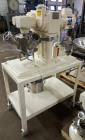 Used Ross Double Planetary Mixer, Model LDM-1. 1 gallon capacity, vacuum. Stainless steel construction, stainless steel jacketed mix can with stainless steel jacket. Hydraulic lift, driven by 1 hp, 1...
