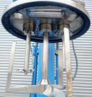 Used Ross 40 Gallon Stainless Steel Triple Shaft Change Can Vacuum Mixer