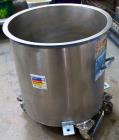 Used- Ross 40 Gallon Stainless Steel Triple Shaft Change Can Vacuum Mixer