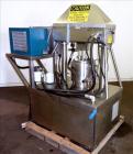 Used Stainless Steel Scott Turbon Mixer, 6 Gallon, Triple Action