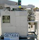USED: Tokushu Kika Triple Shaft Vacuum Disperser/Kneader Combimix Mixer, model 38L-10, 304 stainless steel. Approximate 10 gallon working capacity. Jacketed can 10-3/4