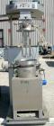 USED: Tokushu Kika Triple Shaft Vacuum Disperser/Kneader Combimix Mixer, model 38L-10, 304 stainless steel. Approximate 10 gallon working capacity. Jacketed can 10-3/4