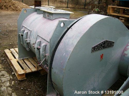 Unused-Lodige-Morton plow mixer, model FKM600D-2Z. Material of construction is stainless steel on product contact parts. Approximate 21 cubic feet (600 liter) total capacity, 14 cubic feet (400 liter...