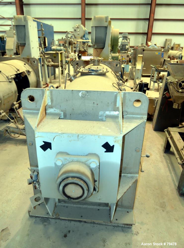 Used American Process TD-24 Mixer - 24 Cu. Ft. Capacity, Fixed Plows