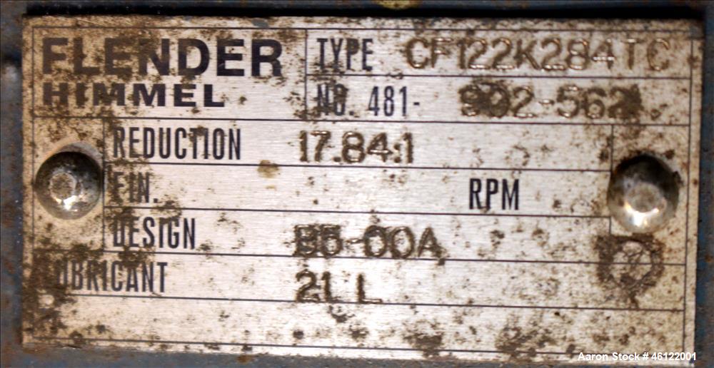 Used- Corsteel Plow Mixer, Model 600L, Horizontal
