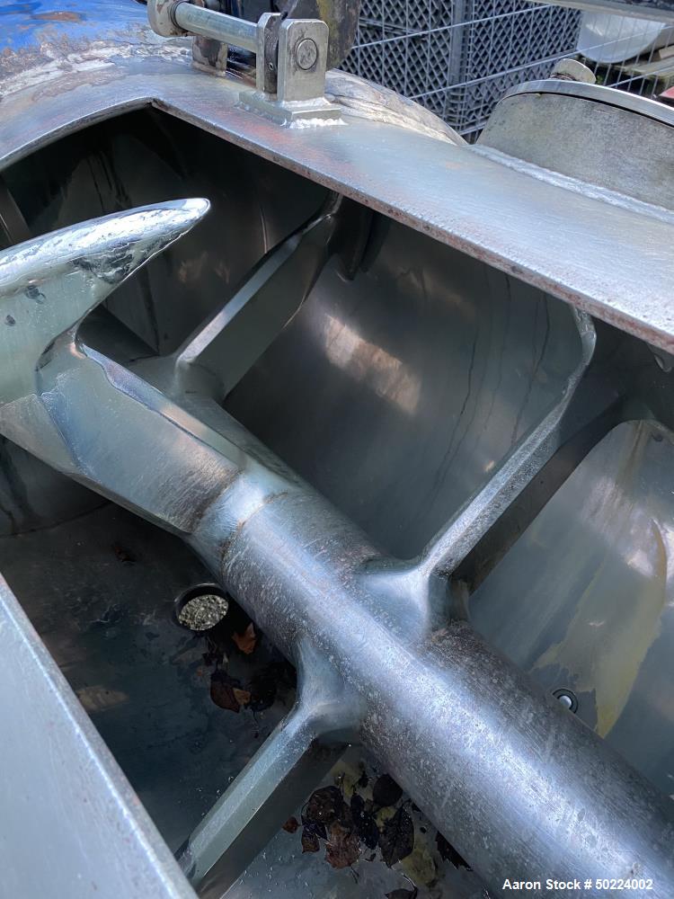 Used Drais Plow Mixer/Dryer, Type T 1200-FM1