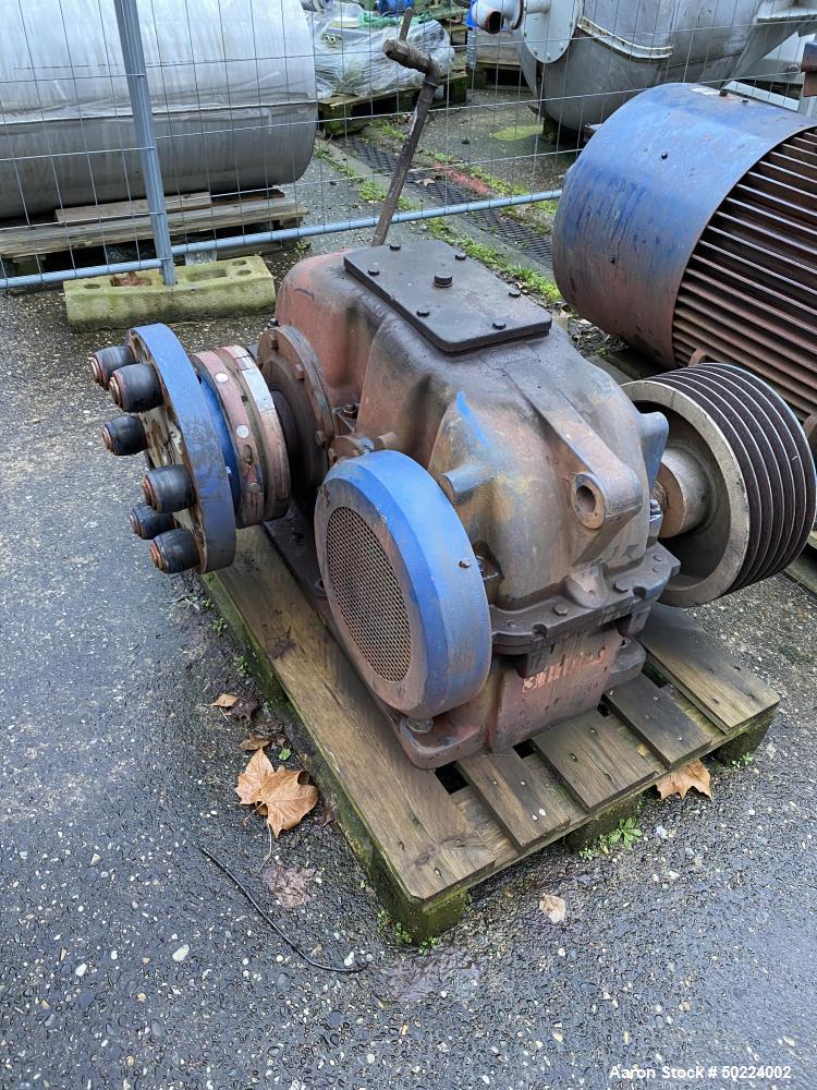 Used Drais Plow Mixer/Dryer, Type T 1200-FM1