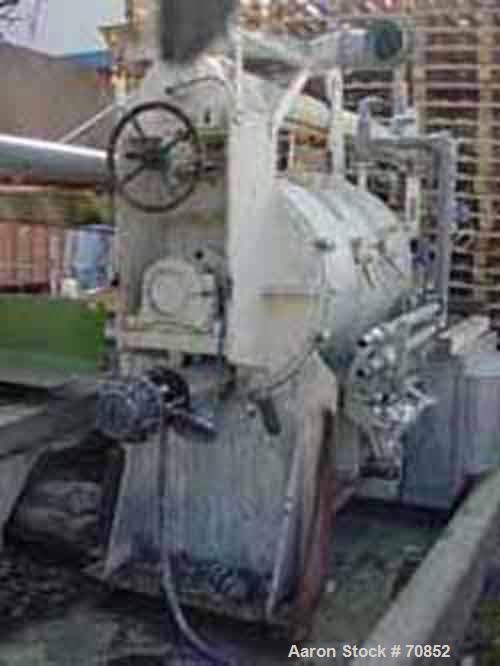 Used- Hagen & Rinau Unimix Plow Mixer/Dryer, Type HSM 800