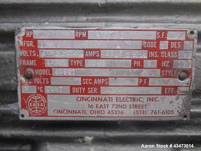 Used Littleford Mixer, Model FM130D. Stainless steel construction 4.6 cubic feet total, 2.8 cubic feet working capacity, jacketed for 75 psi at 320 degrees F. with main shaft motor and chopper motor,...