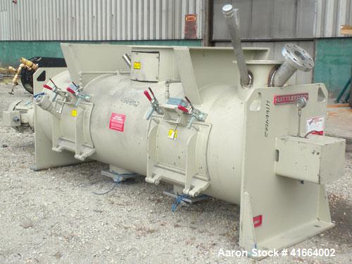 Used Stainless Steel Littleford Batch Type Plow Mixer, Model FKM1200D
