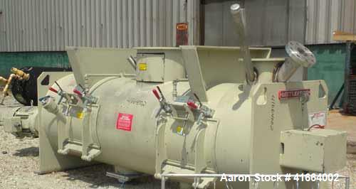 Used Stainless Steel Littleford Batch Type Plow Mixer, Model FKM1200D