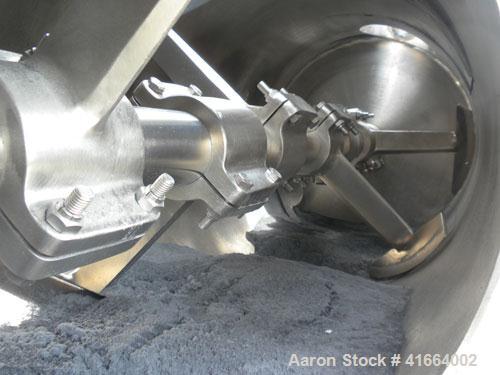 Used Stainless Steel Littleford Batch Type Plow Mixer, Model FKM1200D