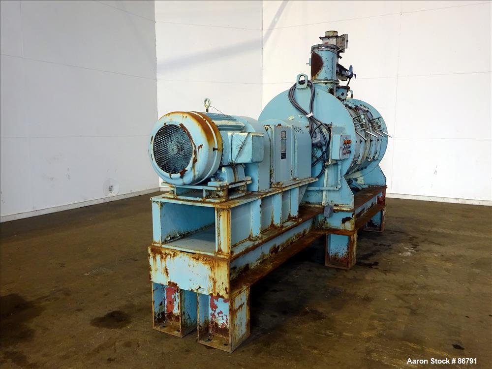 Used Littleford Plow Mixer, Model FKM-1200-E, Carbon Steel. 26.1 Cubic feet wor
