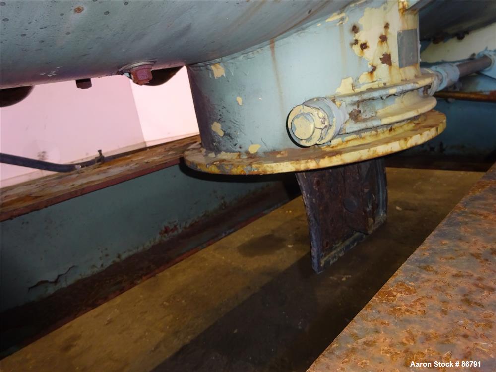 Used Littleford Plow Mixer, Model FKM-1200-E, Carbon Steel. 26.1 Cubic feet wor