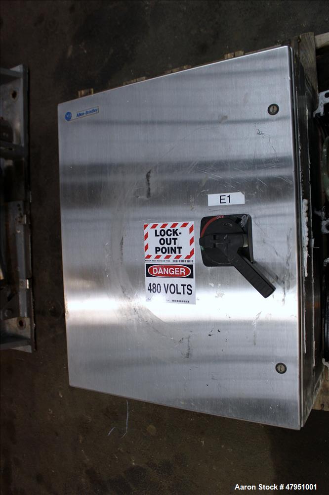 Used Littleford 3000-Liter Horizontal Cylindrical Batch Mixer, Model FKM-3000-D