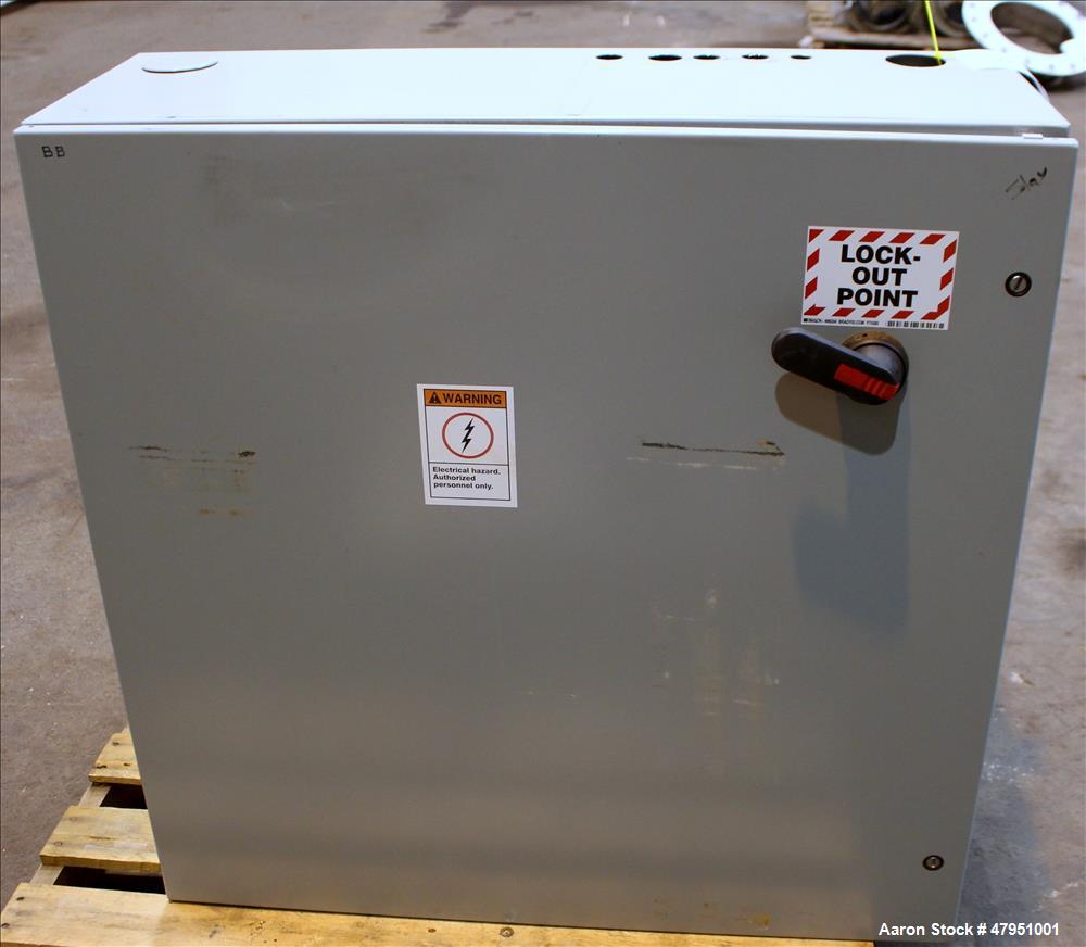 Used Littleford 3000-Liter Horizontal Cylindrical Batch Mixer, Model FKM-3000-D