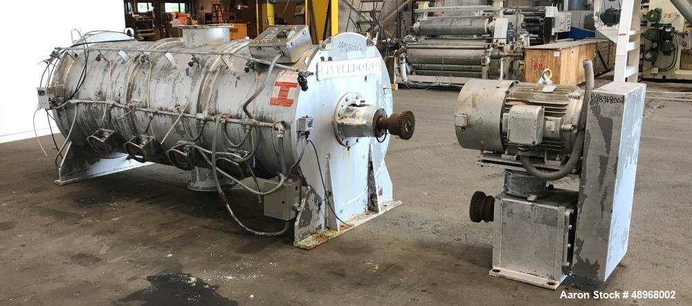Used Littleford Batch Type Plow Mixer, Model FKM-3000, 74 Cubic Feet Capacity.
