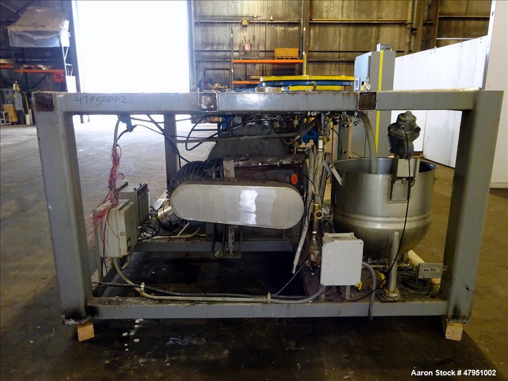 Used Lodige Plow Mixer, Model FKM-600-D, 304 Stainless Steel.