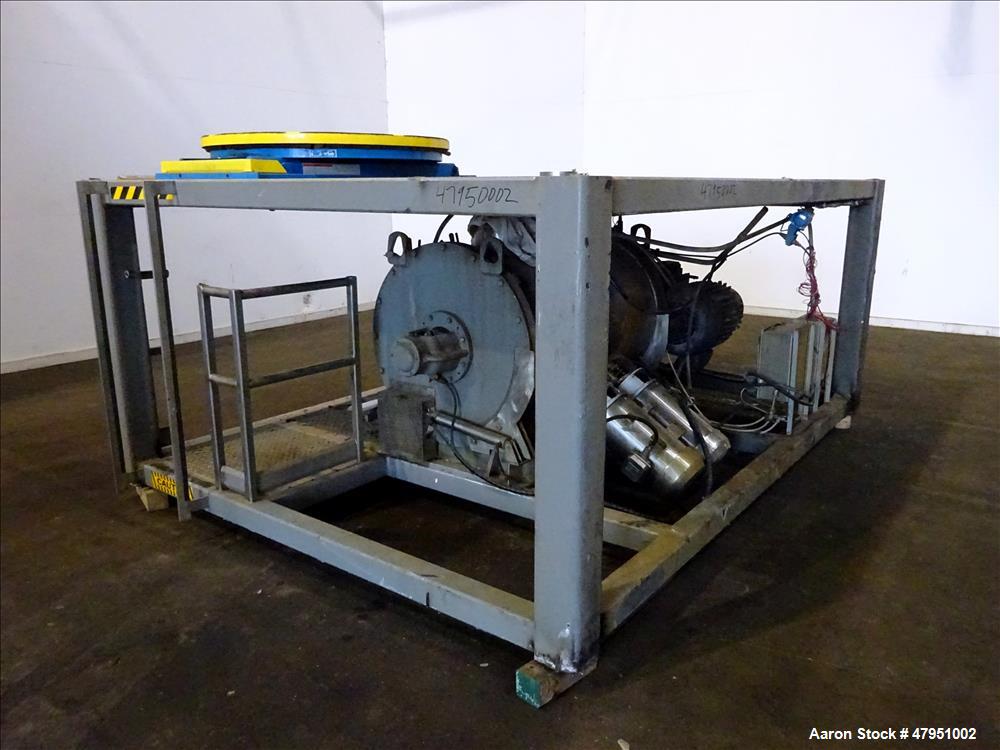 Used Lodige Plow Mixer, Model FKM-600-D, 304 Stainless Steel.